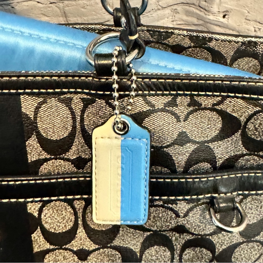 Coach Outlet Black Pattern Diaper Bag - Picture 14 of 14